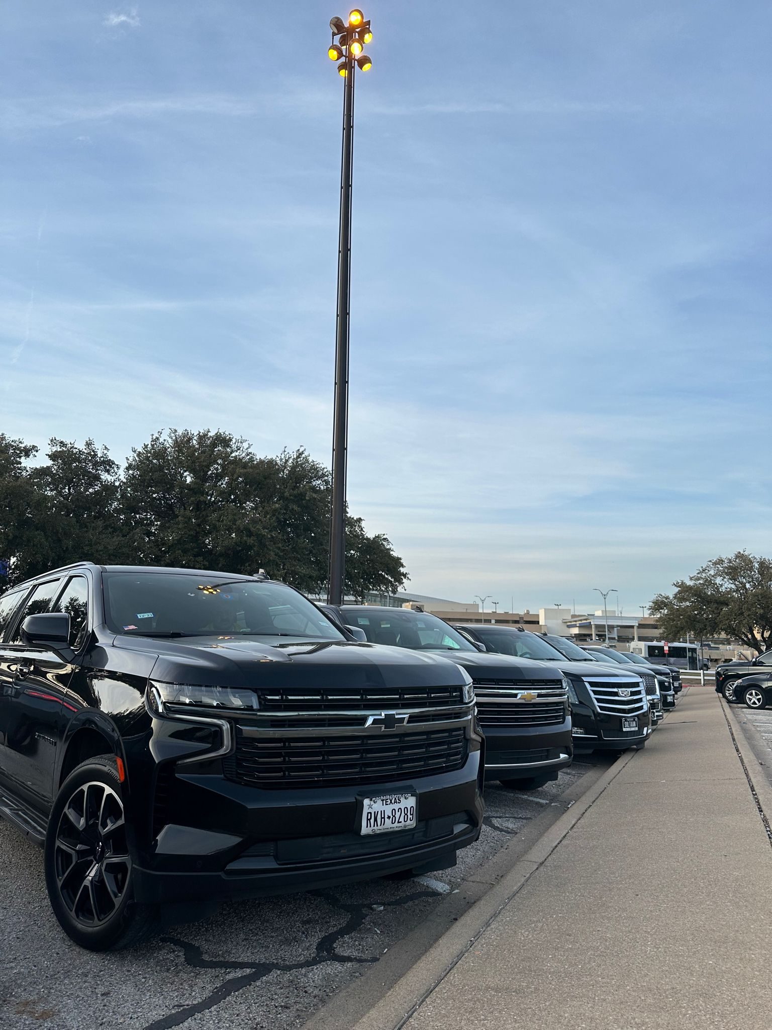 Suburban by private jet